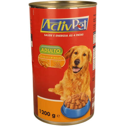 Alimento Húmido Pedaços Frango e Cereais em Molho para Cão Adulto 1