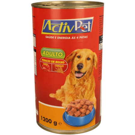 Alimento Húmido Pedaços de Vaca e Cereais em Molho para Cão Adulto - Supermercado - Animais