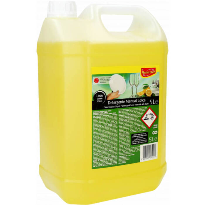 Detergente Loiça Limão MasterChef 5 LT - Supermercado - Cuidar da casa