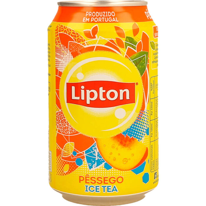 Ice tea de Pêssego Lipton Lt 33cl - Supermercado - Bebidas