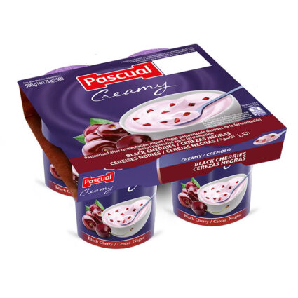 Iogurte Cremoso Cereja Pack 4x125gr - Supermercado - Lacticinios
