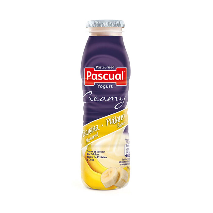 Iogurte Liquido Cremoso Banana 188ml - Supermercado - Lacticinios