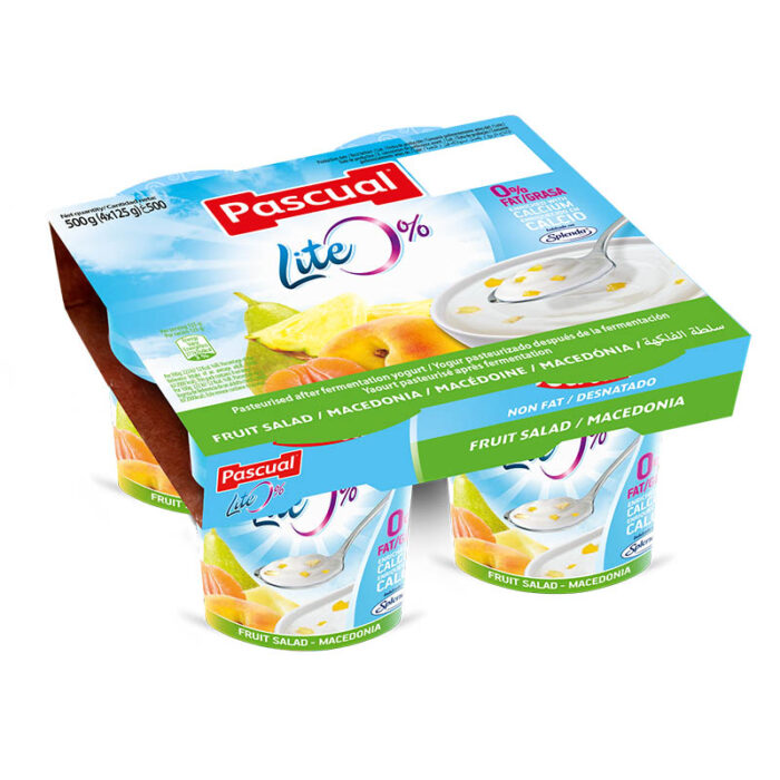 Iogurte Desnatado Salada de Fruta Pack 4x125gr - Supermercado - Lacticinios