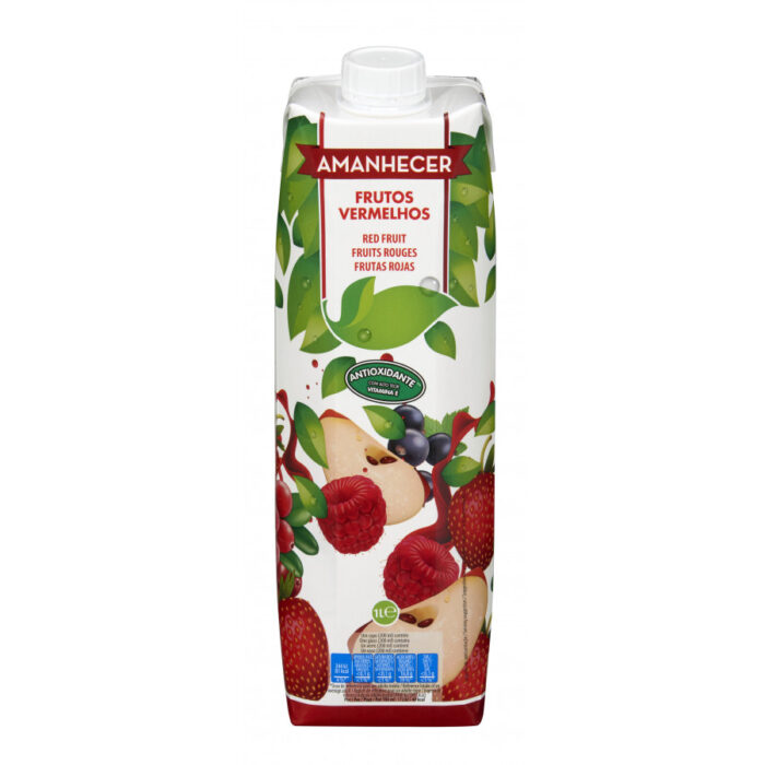 Nectaríssimo de Frutos Vermelhos Amanhecer 1Lt - Supermercado - Bebidas
