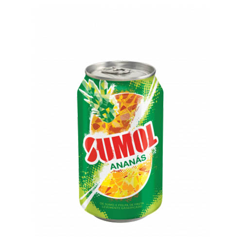 SUMOL Refrigerante Com Gás de Ananás Lata 330 ml - Supermercado - Bebidas