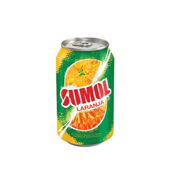 SUMOL Refrigerante Com Gás de Laranja Lata 330 ml - Supermercado - Bebidas
