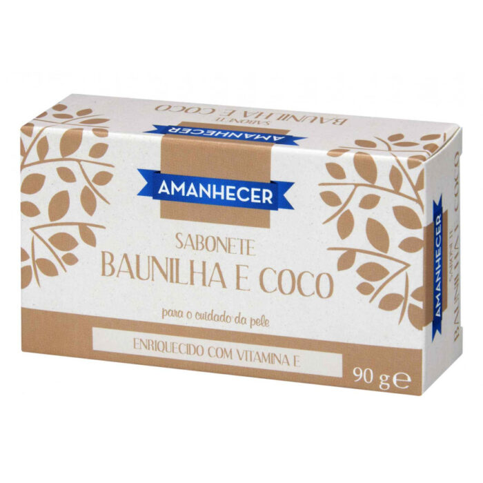 Sabonete Baunilha e Coco Amanhecer - Supermercado - Higiene e beleza