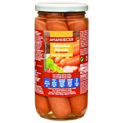 Salsichas Alemãs Amanhecer 5un - Supermercado - Mercearia