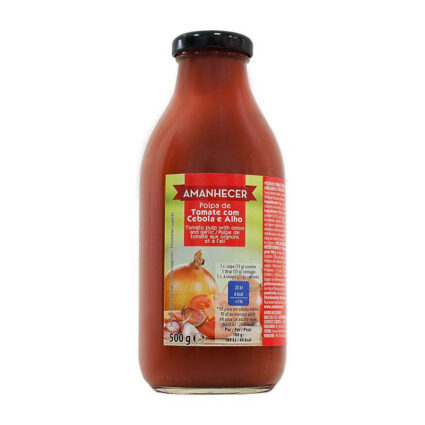 Polpa de Tomate com Cebola e Alho Amanhecer - Supermercado - Mercearia