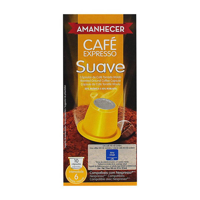 capsula café suave amanhecer 10 un c/nespresso - Supermercado - Mercearia