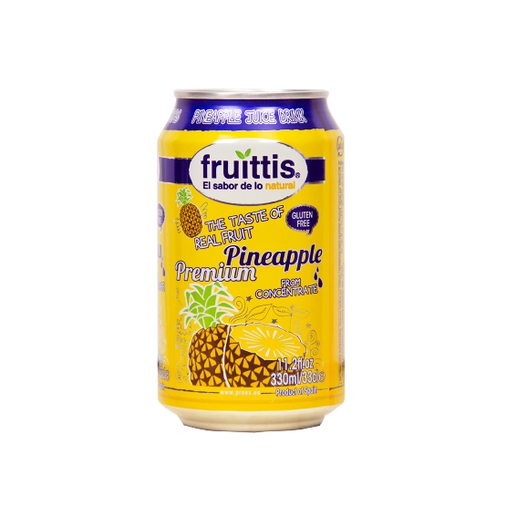Fruttis Ananas 330ml cx c/24und - Supermercado - Bebidas
