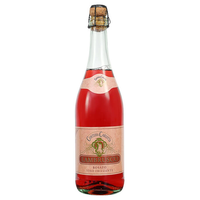 Vinho lambrusco contessa carlota rose 75 cl - IKUMA