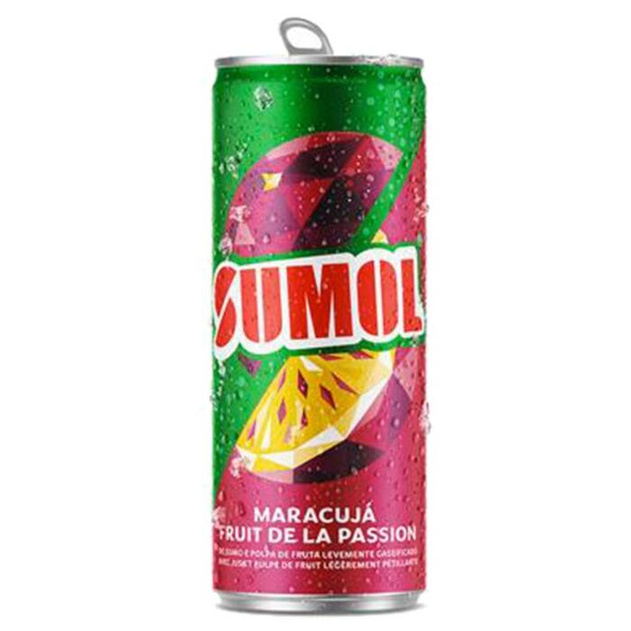 SUMOL Refrigerante Com Gás de maracuja Lata 330 ml - Supermercado - Bebidas