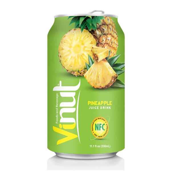 Vinut Ananas 330ml cx c/24und - Supermercado - Bebidas