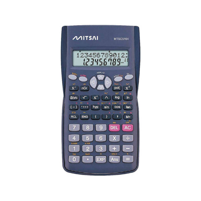 Calculadora Científica MITSAI MTSC5164 Preto (12 dígitos) - Escritório e Papelaria - Calculadoras