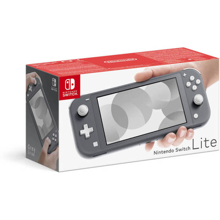 Consola Nintendo Switch Lite (32 GB - Cinzenta) - Gaming - Nintendo Switch