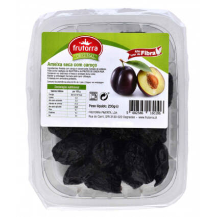 Ameixa Seca frutorra c/car 200gr cx c/10unid - Supermercado - Mercearia