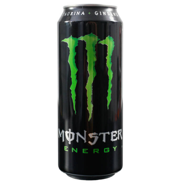 Bebida energética Monster original lata 500cl cx c/24und - Supermercado - Bebidas