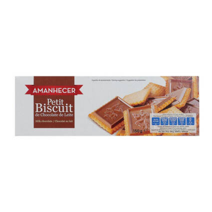 Bolachas Petit Biscuit Amanhecer Chocolate De Leite 150 G cx c/21unid - Supermercado - Mercearia