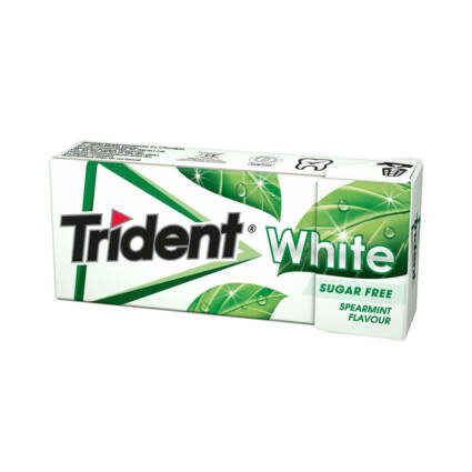 Pastilhas Elásticas Trident White Spearmint sem Açúcar 14